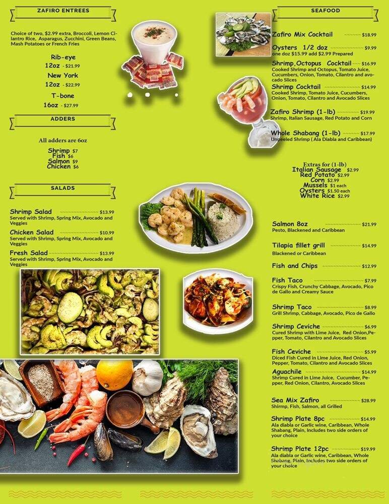 Menu page 2