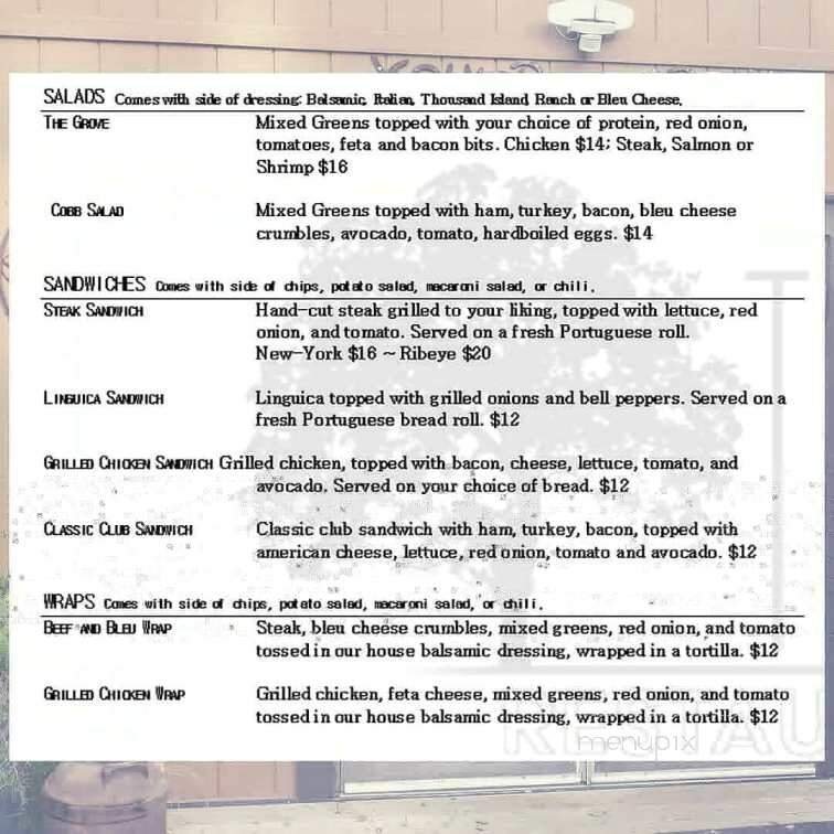 Menu page 3