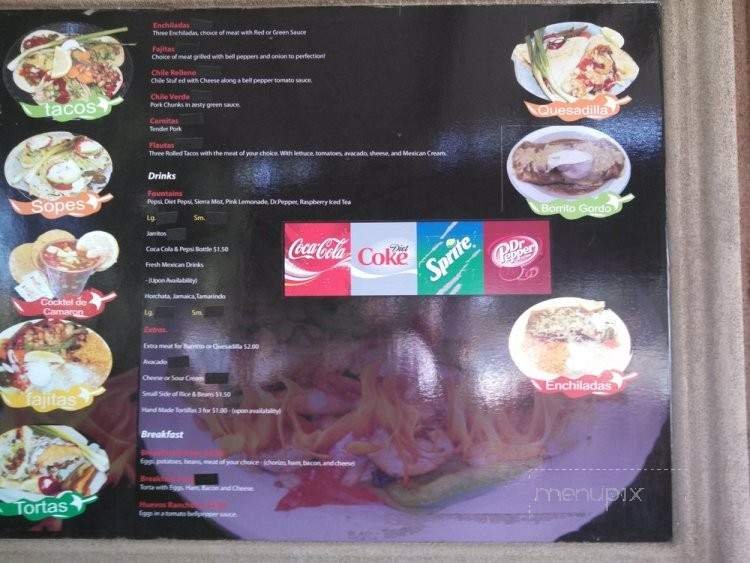 Menu page 2