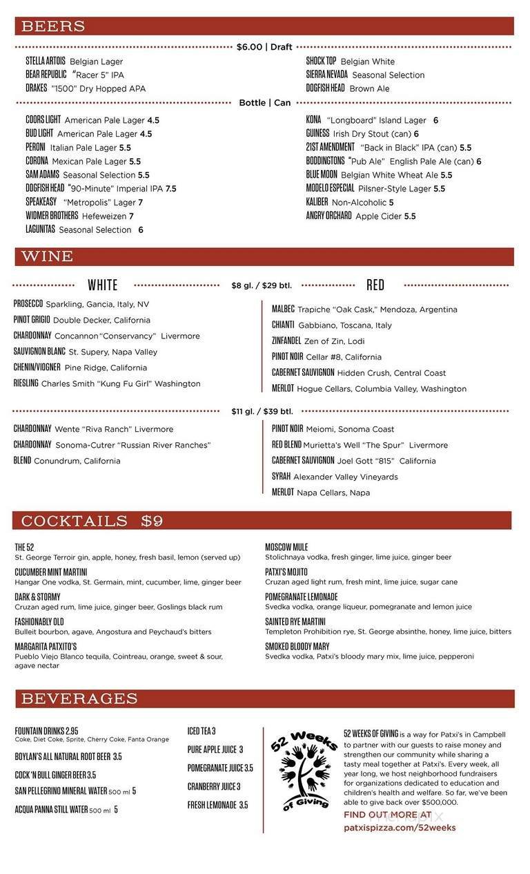 Menu page 2