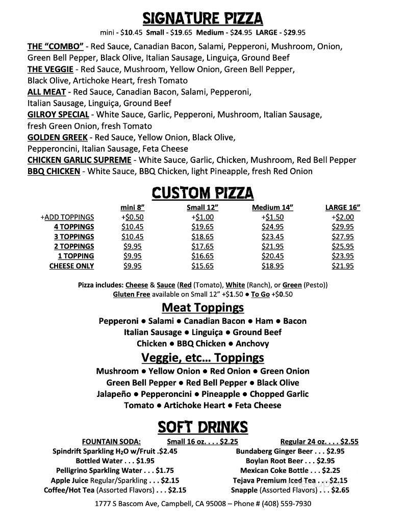 Menu page 2