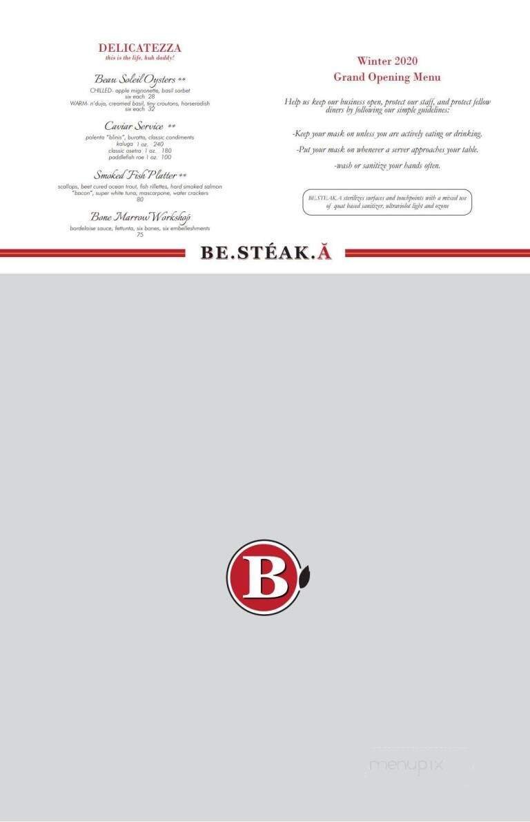 Menu page 1