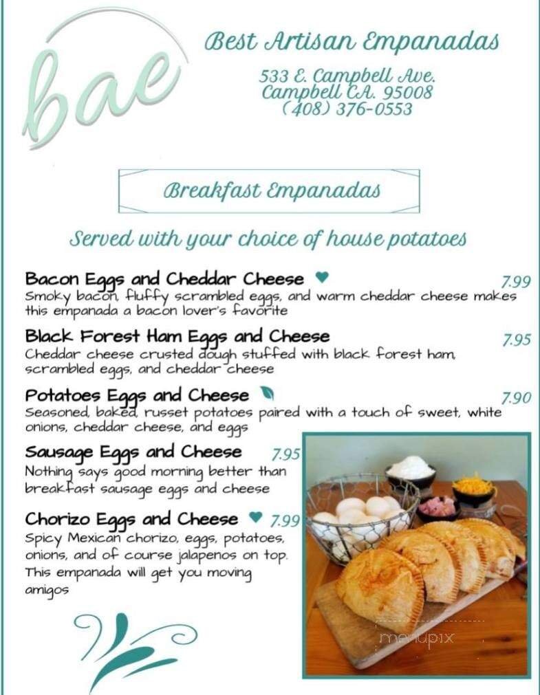 Menu page 1