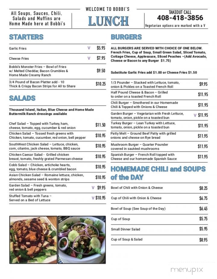 Menu page 3