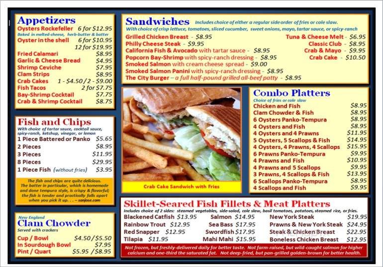 Menu page 4