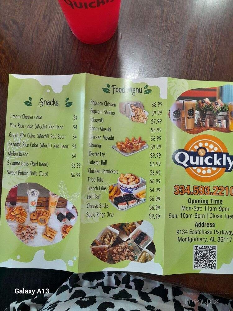 Menu page 2