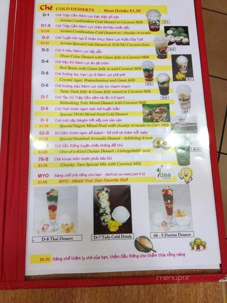 Menu page 2