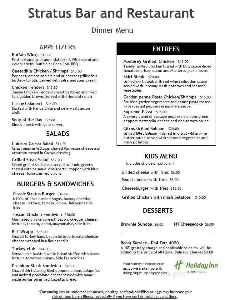 Menu page 2
