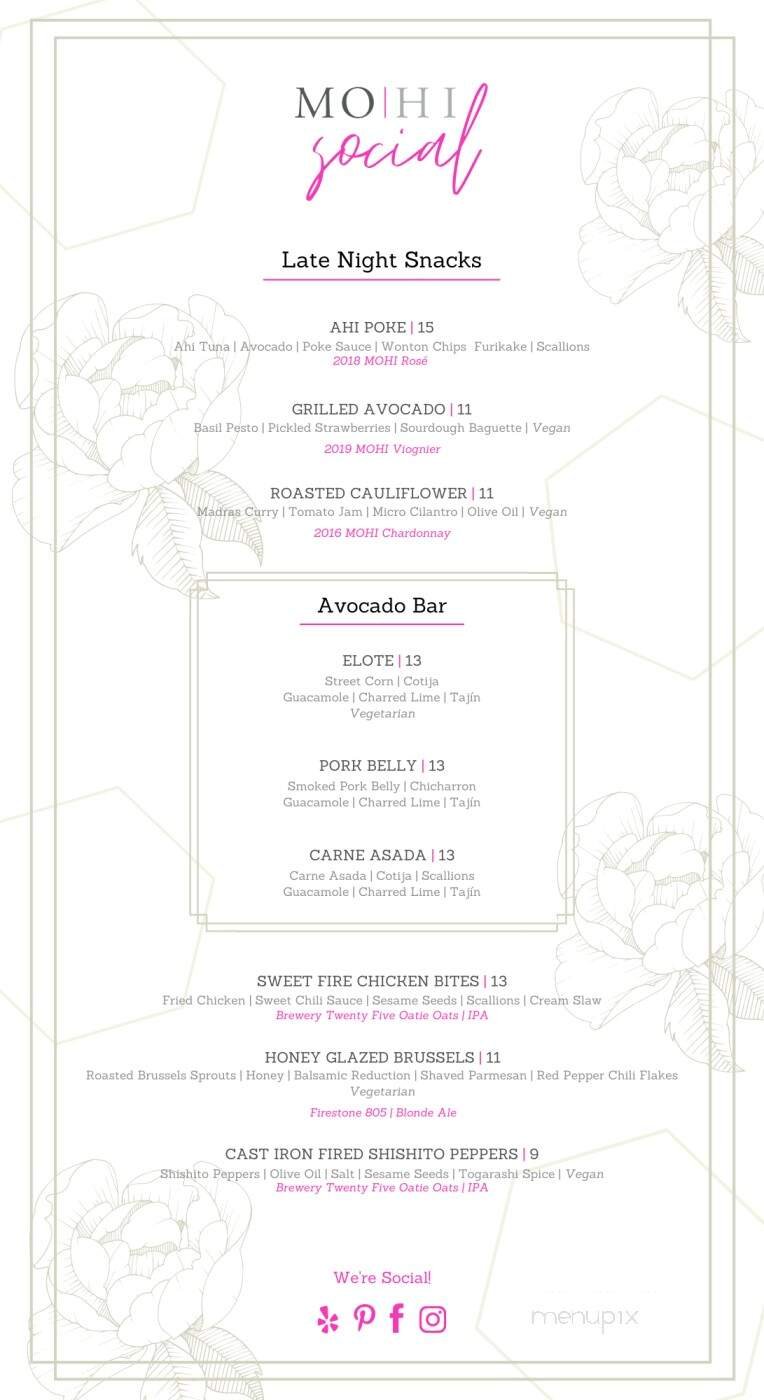 Menu page 2
