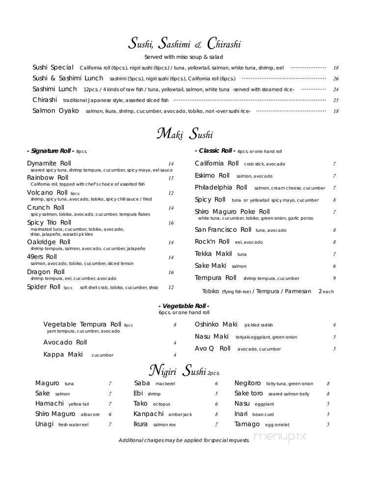 Menu page 2