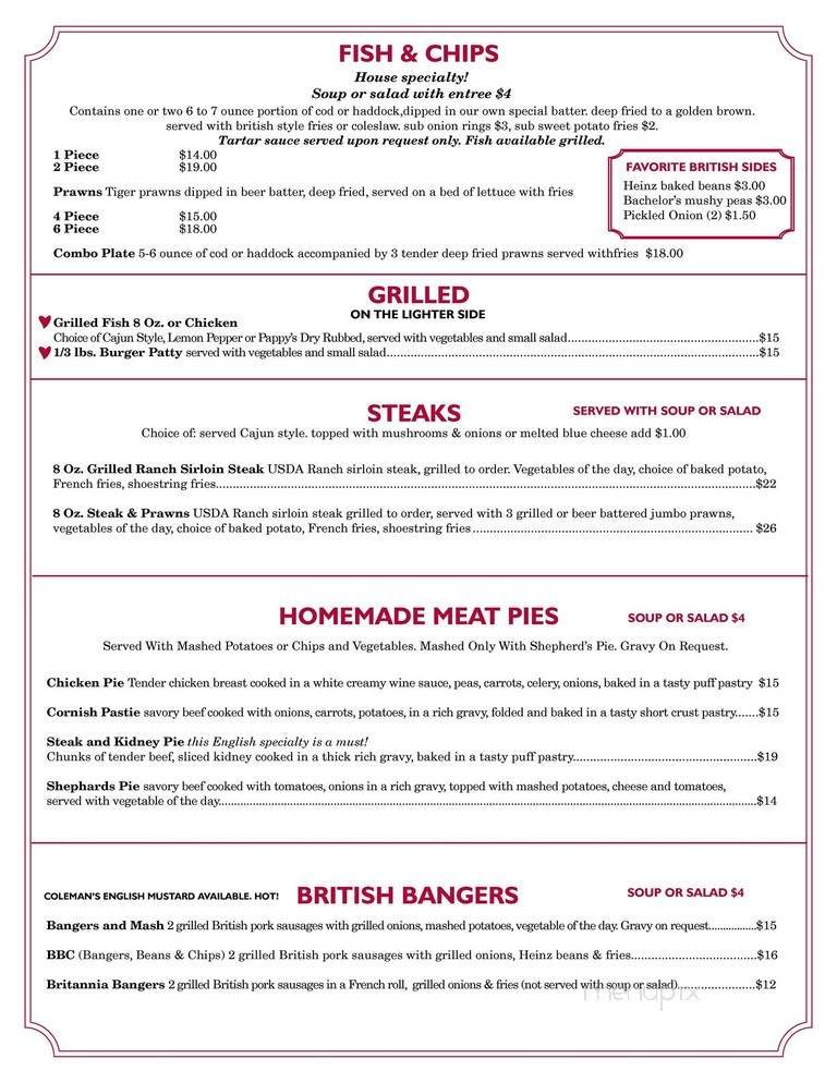 Menu page 2