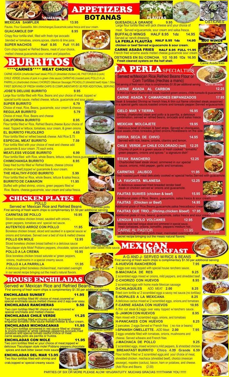 Menu page 2