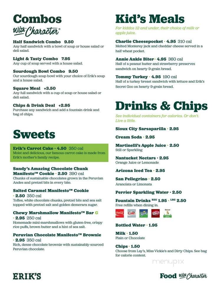 Menu page 4