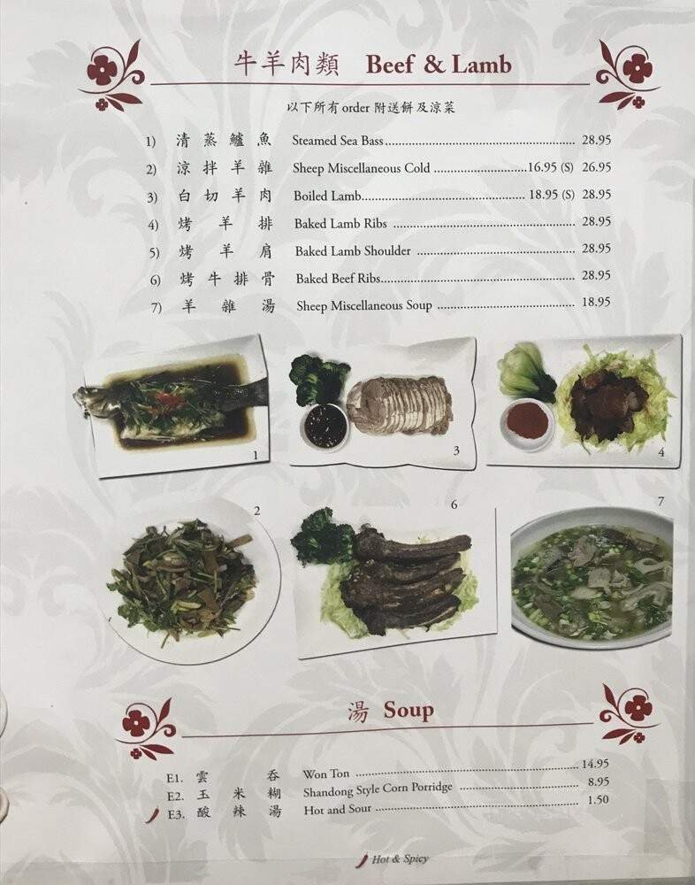 Menu page 5