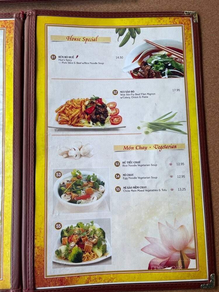 Menu page 2