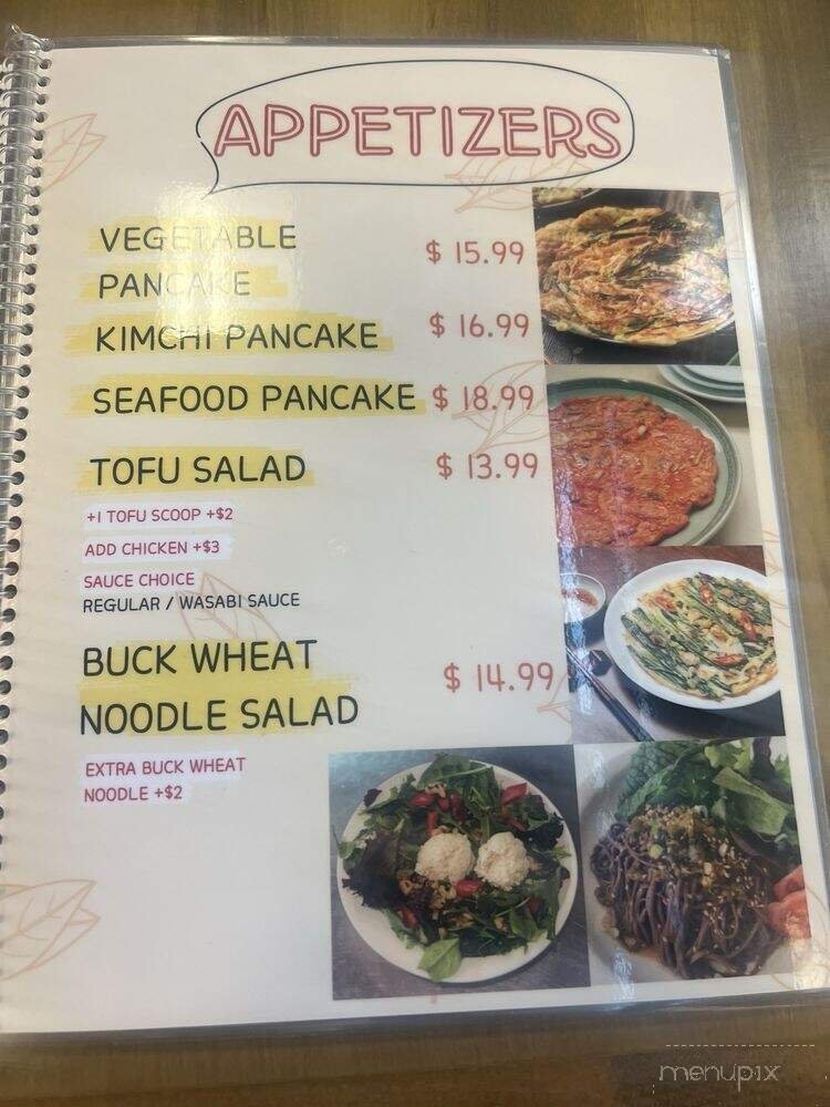 Menu page 2