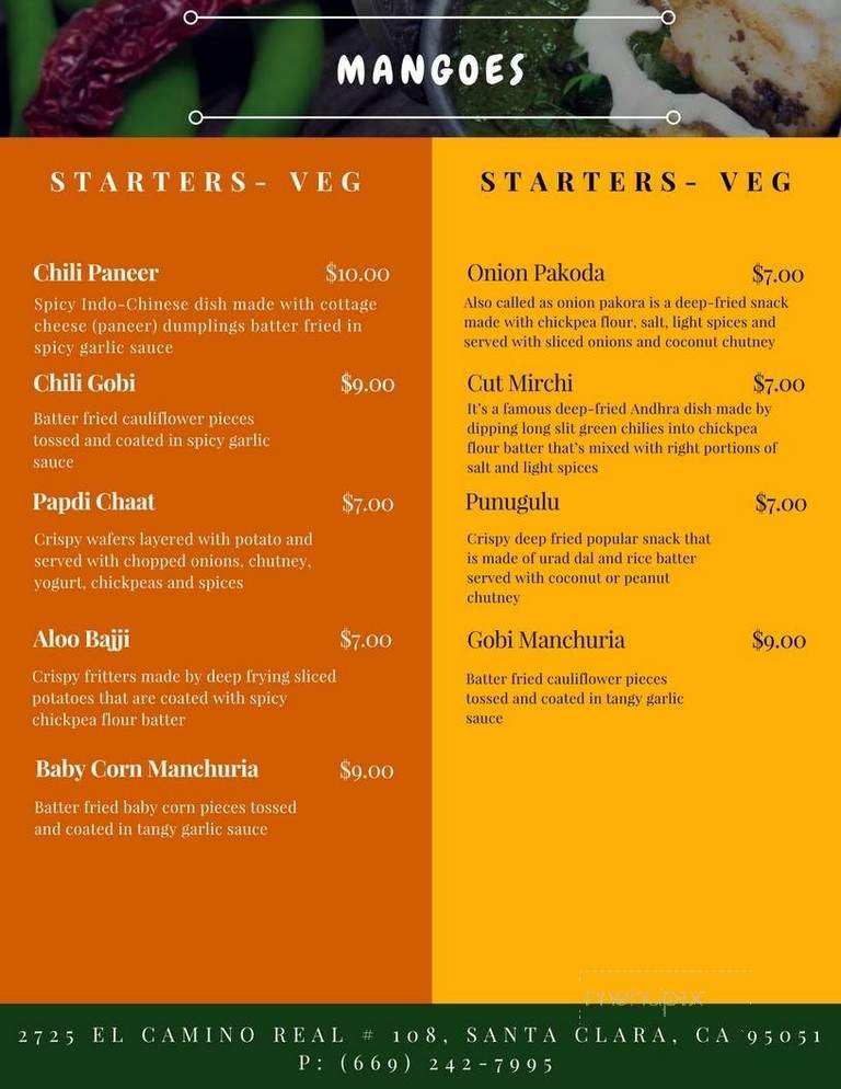 Menu page 2