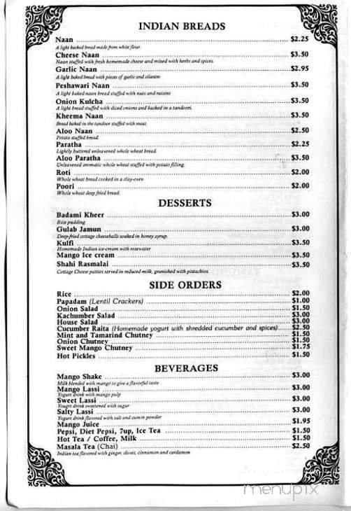 Menu page 2