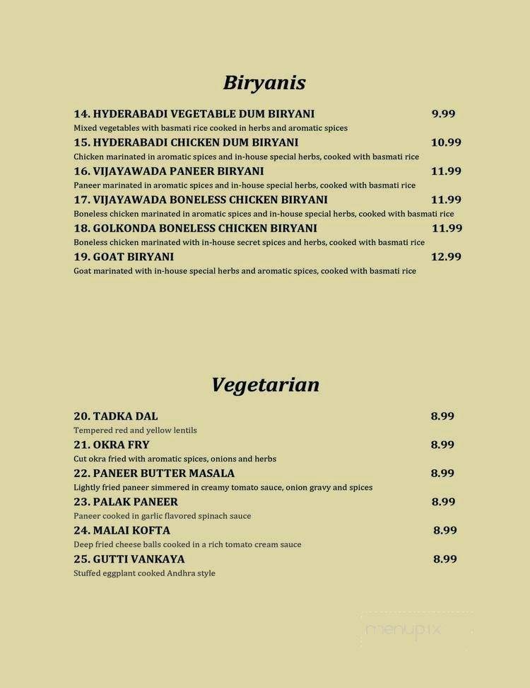 Menu page 3