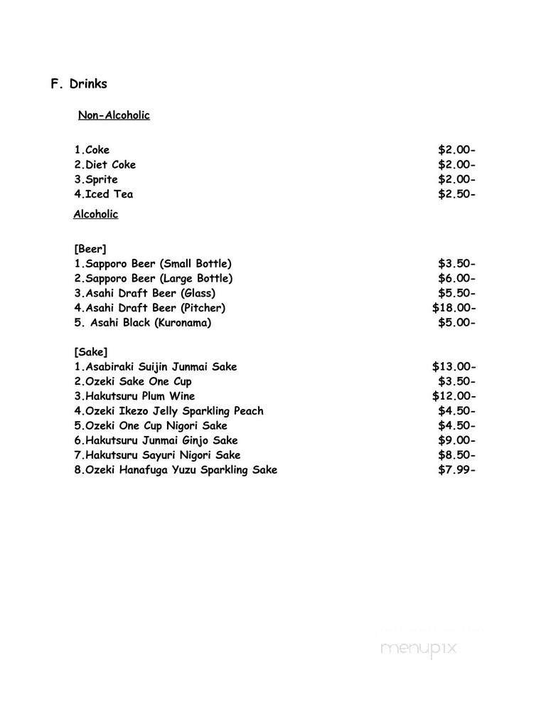 Menu page 4