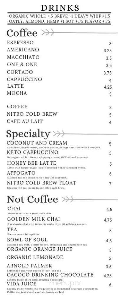 Menu page 3