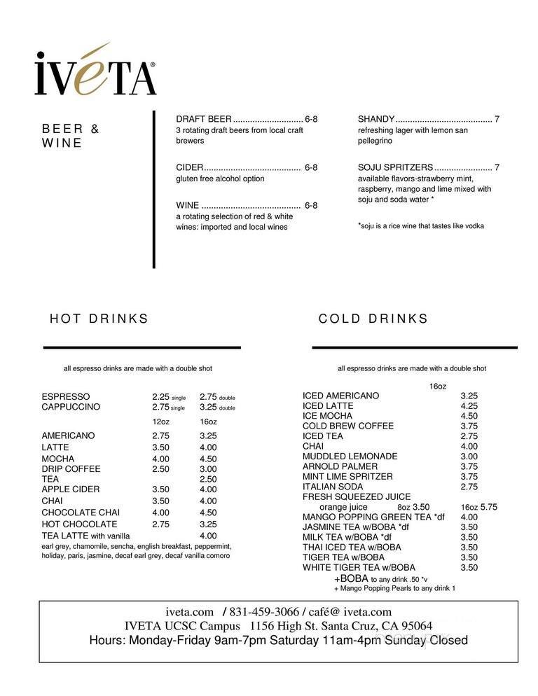 Menu page 4