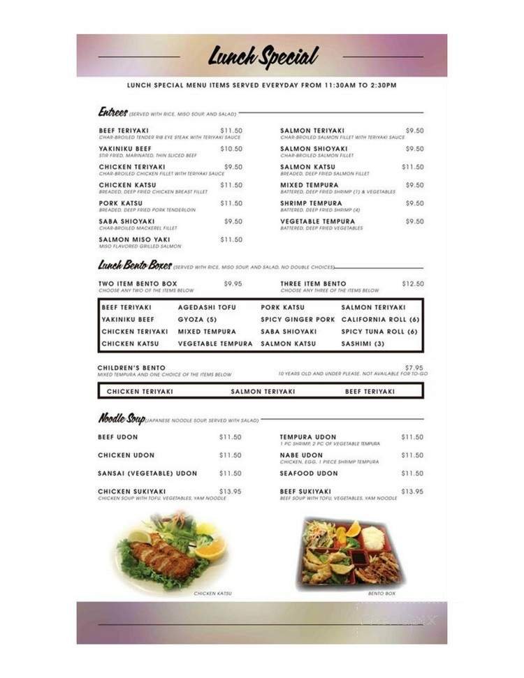 Menu page 4