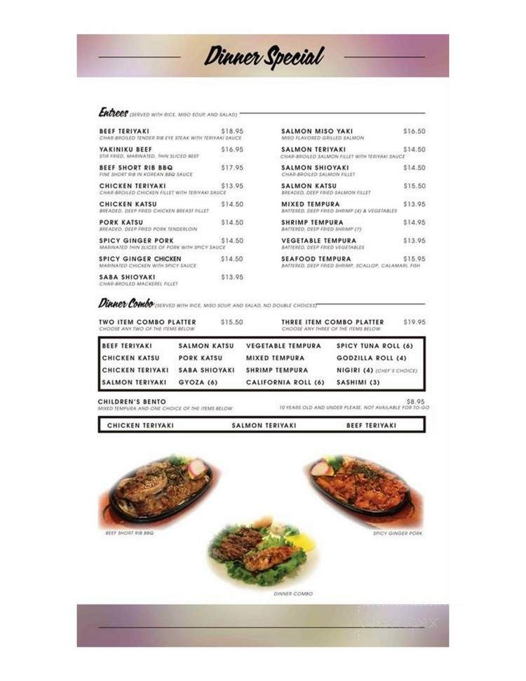 Menu page 6