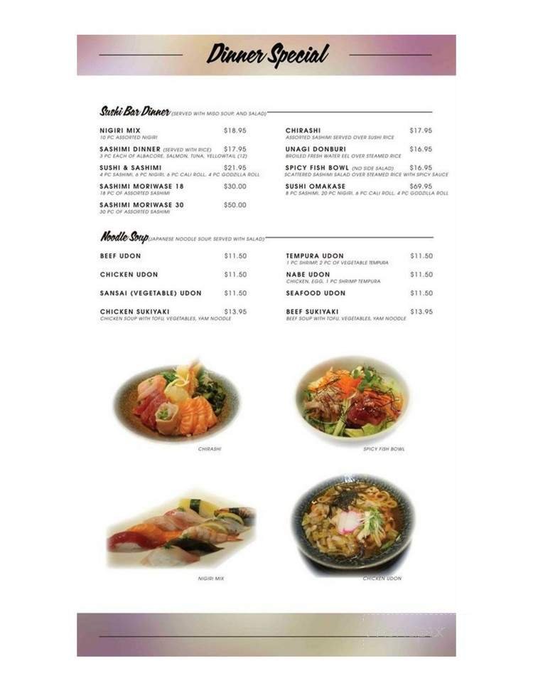Menu page 7