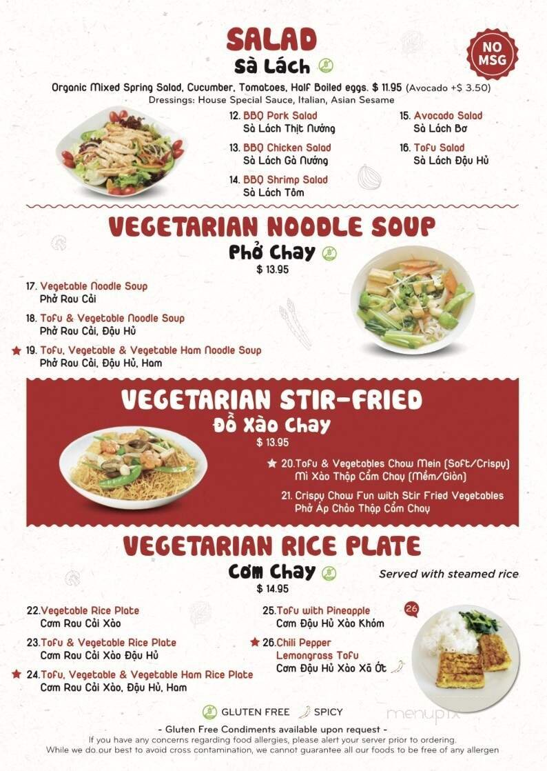 Menu page 2