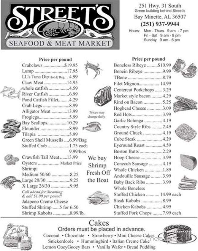 Menu page 3