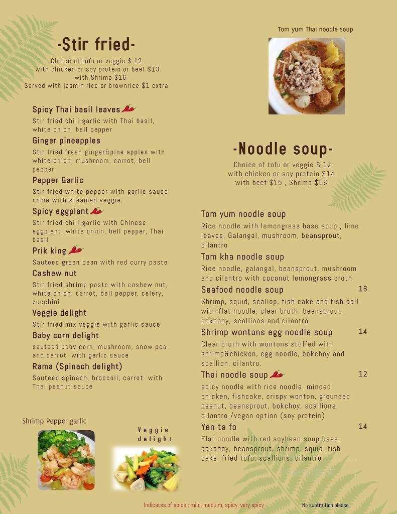 Menu page 3