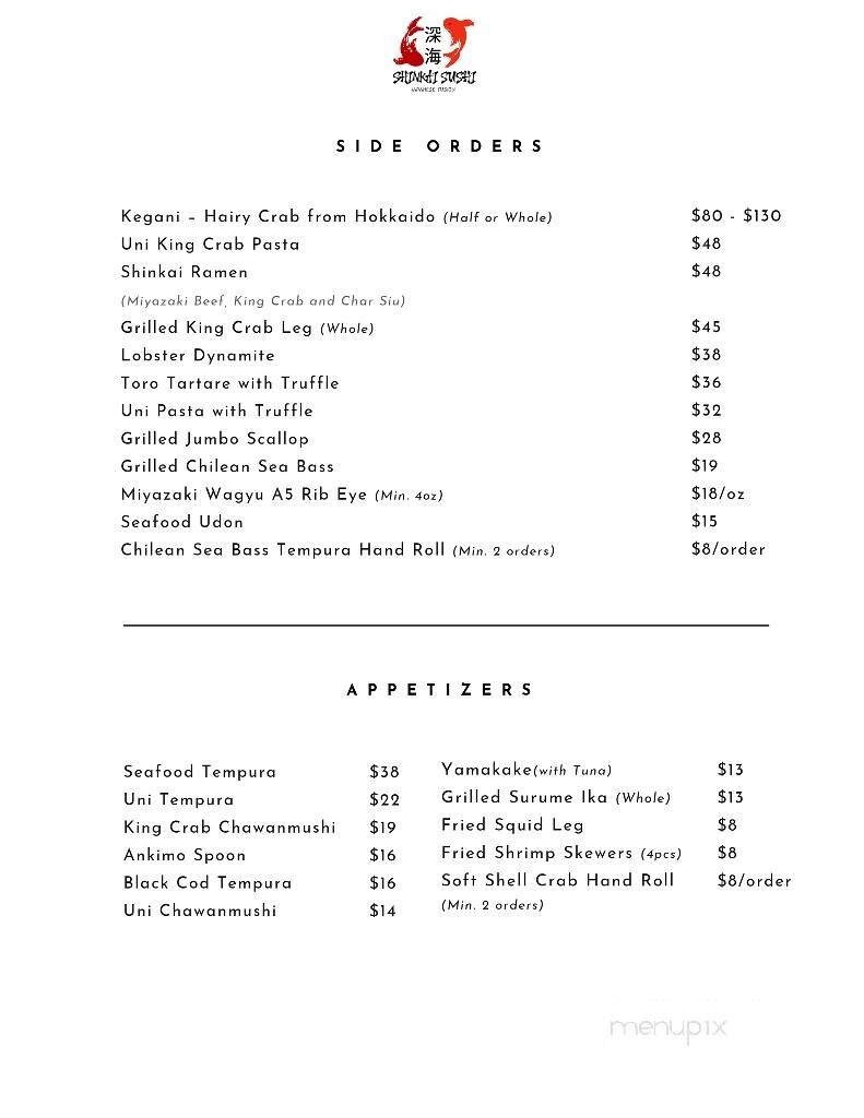 Menu page 5