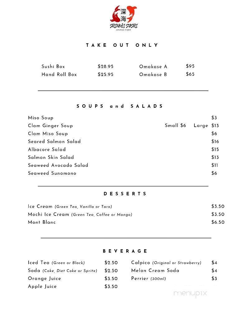 Menu page 6