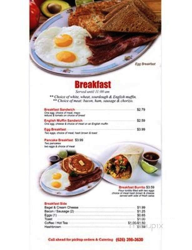 Menu page 2
