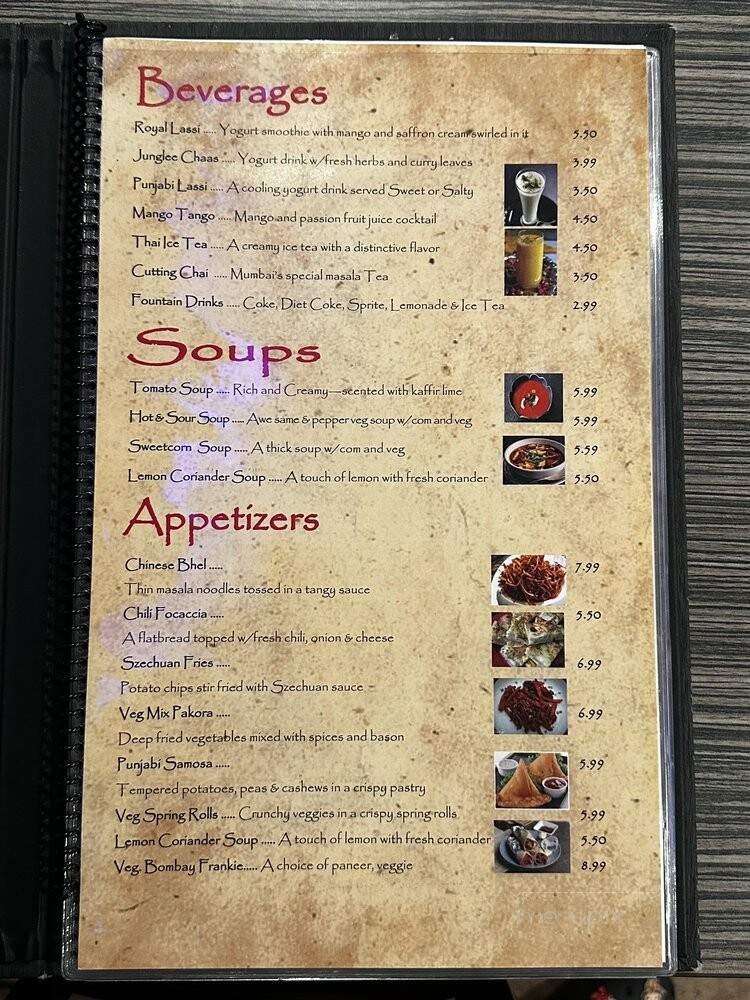 Menu page 4