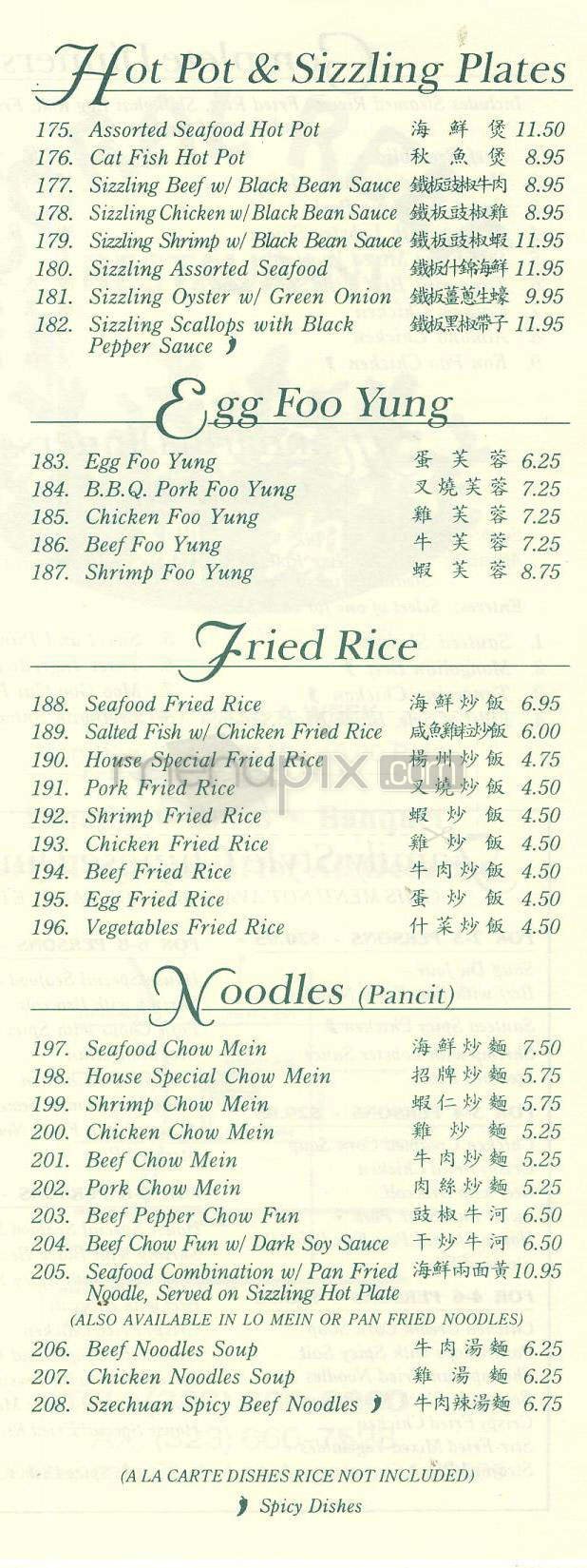 Menu page 6