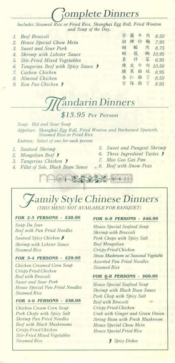 Menu page 7