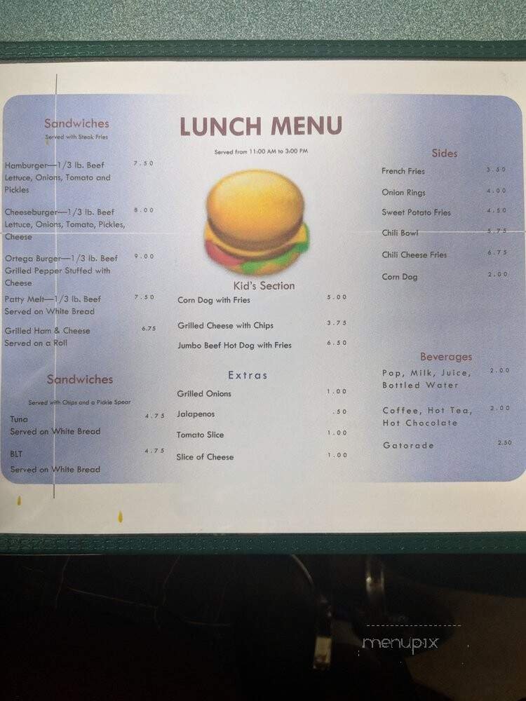 Menu page 2