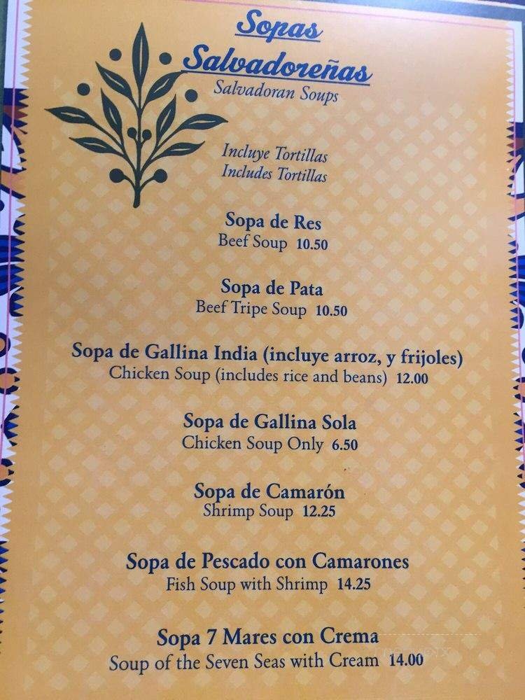 Menu page 5