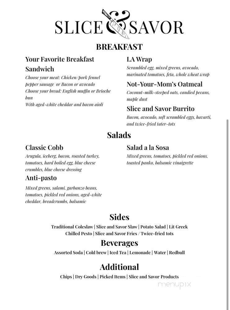 Menu page 2