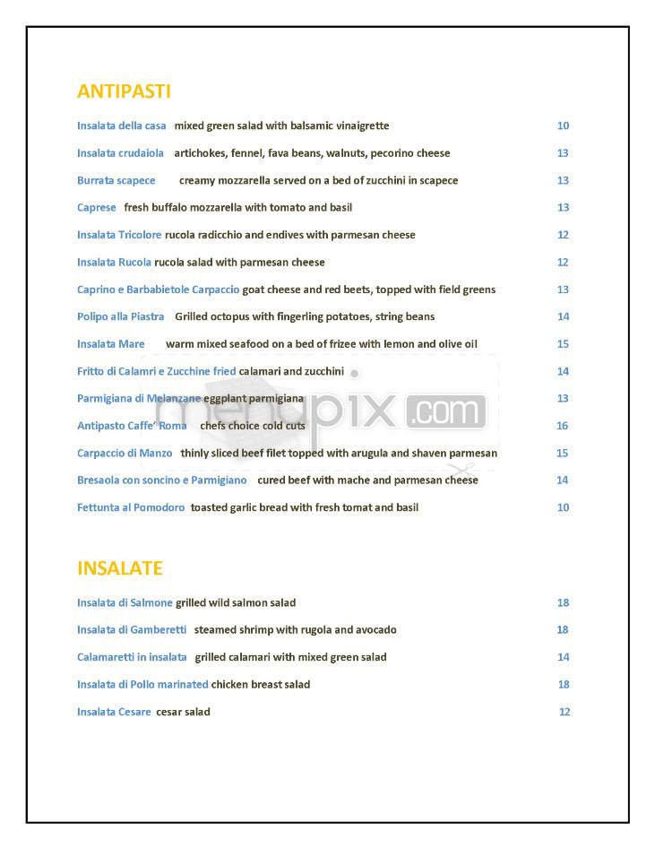 Menu page 2