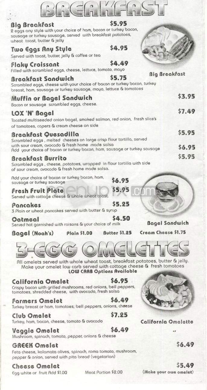 Menu page 2