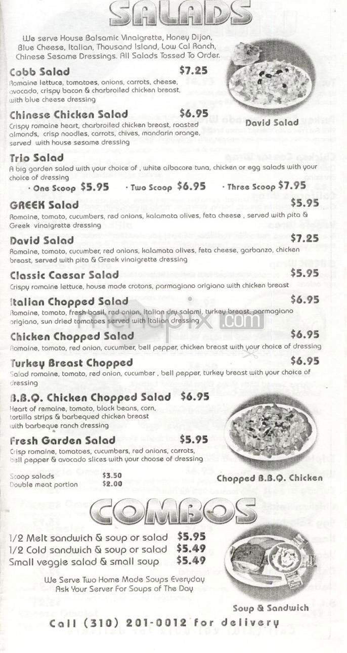 Menu page 4