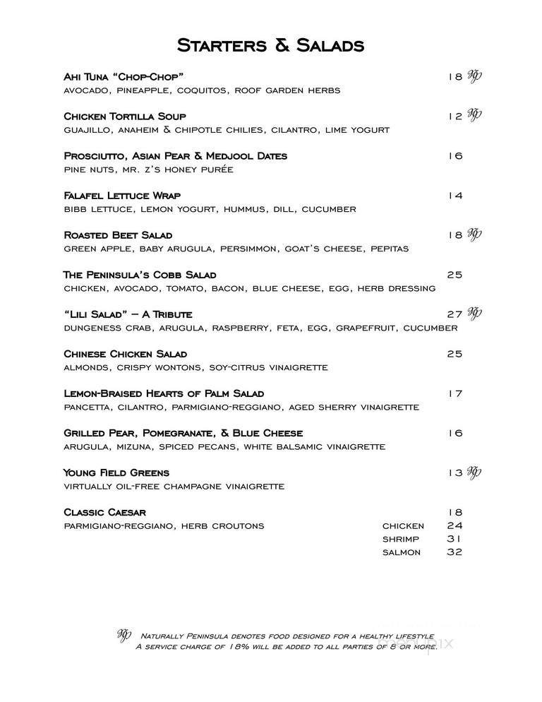 Menu page 2