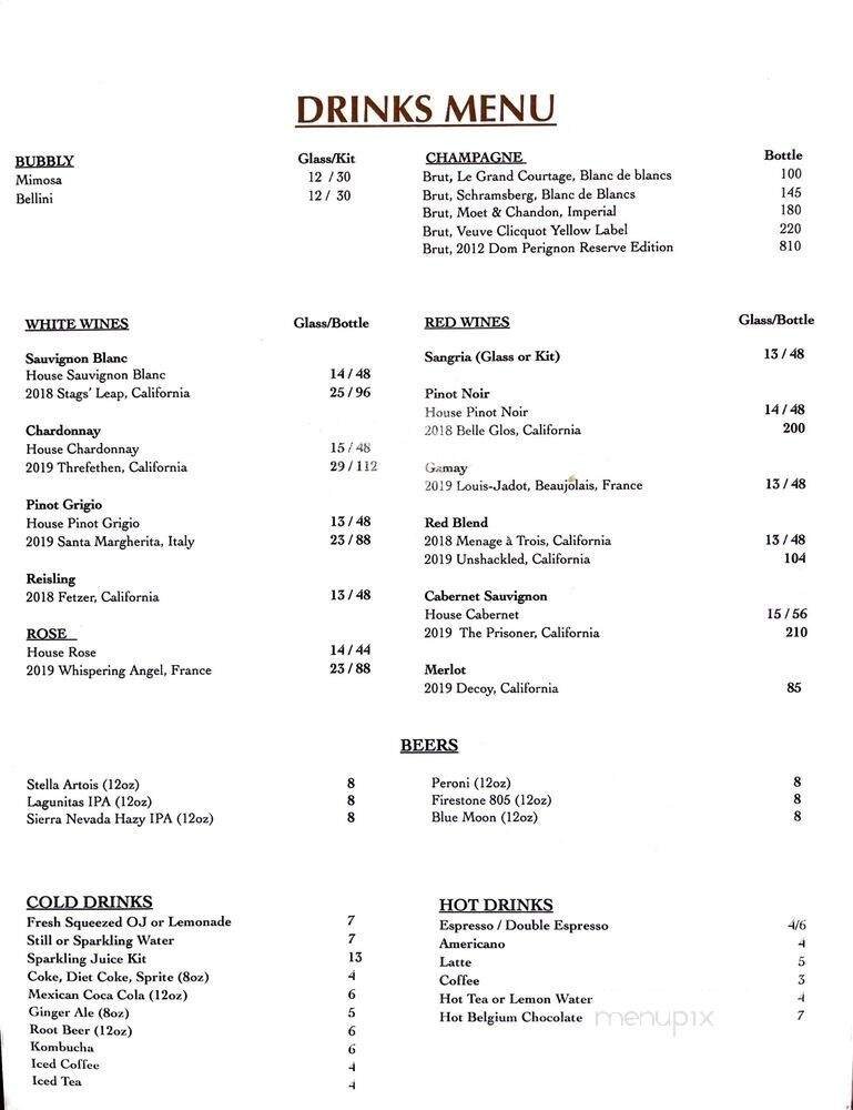 Menu page 2