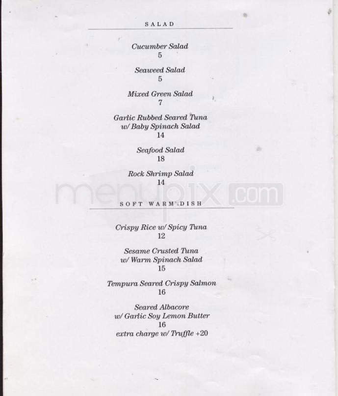 Menu page 2