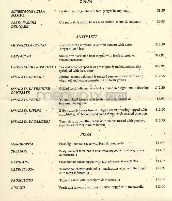Menu page 1