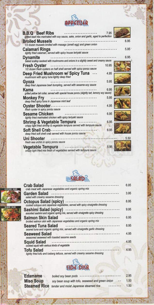 Menu page 2