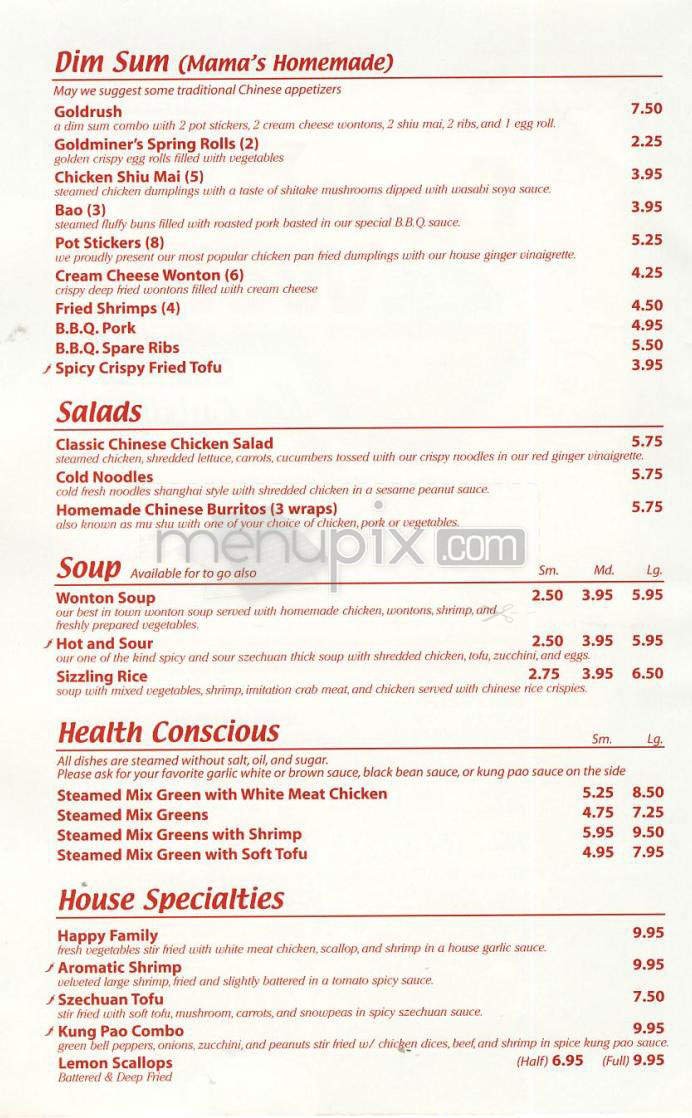 Menu page 2